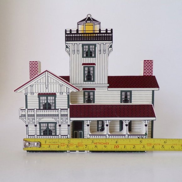 Shelia 1995 Wood Cut Out Houses Point Fermin Light L.A. California  3003 - Picture 4 of 8